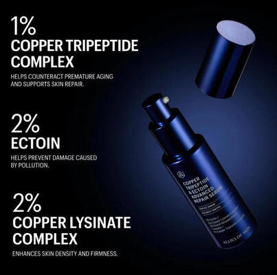 Copper Tripeptide-1 blue Powder Anti Wrinkle Complex Suitable for Adults Ingredient to Support Skin Firmness and Reduce Wrinkles in Mature Skin Care