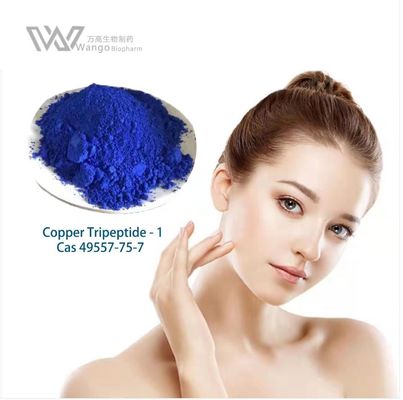 गुणवत्ता  Copper tripeptide -1 99% 3000 usd/kg Boost Skin Cell Regeneration with Copper Tripeptide-1 Anti Aging Powder and Cytochrome c Oxidase फैक्टरी
