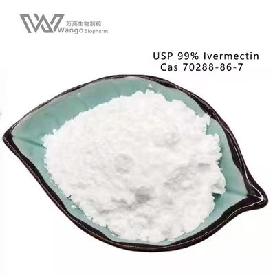 Ivermectin 99% पशु चिकित्सा कच्चे माल Praziquantel CAS 70288-86-7