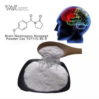 GVS-111 Noopept Oxiracetam व्हाइट पाउडर 157115-85-0 संज्ञानात्मक बढ़ाने वाला पूरक