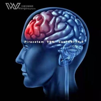 Piracetam Nootropics थोक पाउडर संज्ञानात्मक बढ़ाने सीएएस 7491-74-9